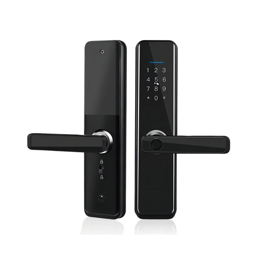 Cerradura inteligente con pestillo + Huella + Clave