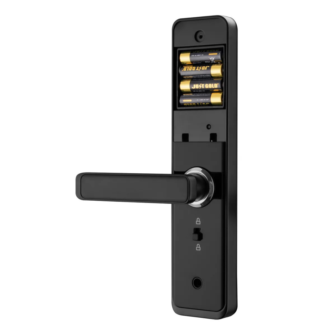 Cerradura inteligente con pestillo + Huella + Clave